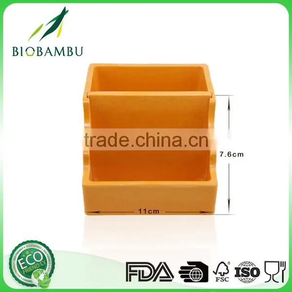 Eco-friendly Traditional Affordable Bamboo Fiber Pen Container photo-2