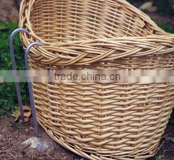Cheap Wicker Knitting Bulk Bike Basket Wicker photo-3