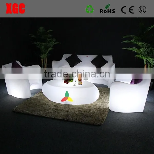 Living Room Sofas Furniture With 16 Color Led Lights for Outdoor photo-2