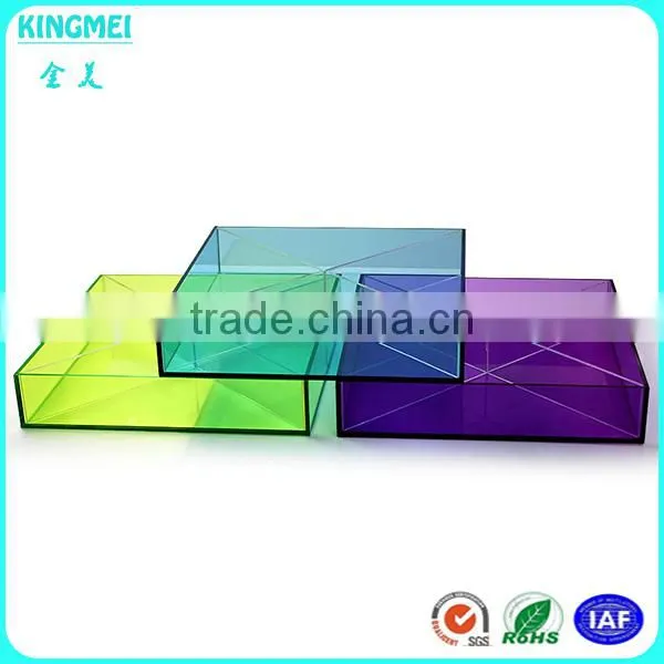 Modern Style Counter Top Acrylic Tray for Fruits, Plexiglass Cupcake Display Stand photo-4