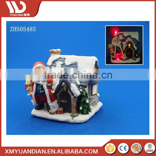 Promotional Gifts House Decoration Items Resinic Craft Led Christmas Light Ornaments With Names photo-3