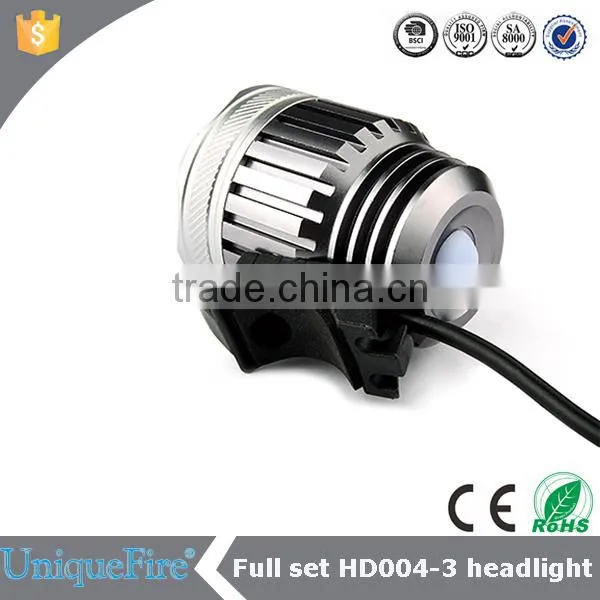 10W 3800Lumens 3 * CREE XM-L T6 LED Head Light Torch Rechargeable Waterproof Aluminum Alloy Head Lamp photo-2