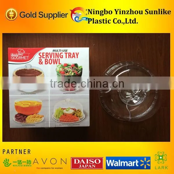 4 in 1 Muilti-use Food Grade Serving Tray&bowl