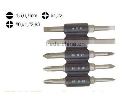 2017 5PCS 75mm Screwdriver Bit Set&Double End Bits With Three Screw Head Types photo-2