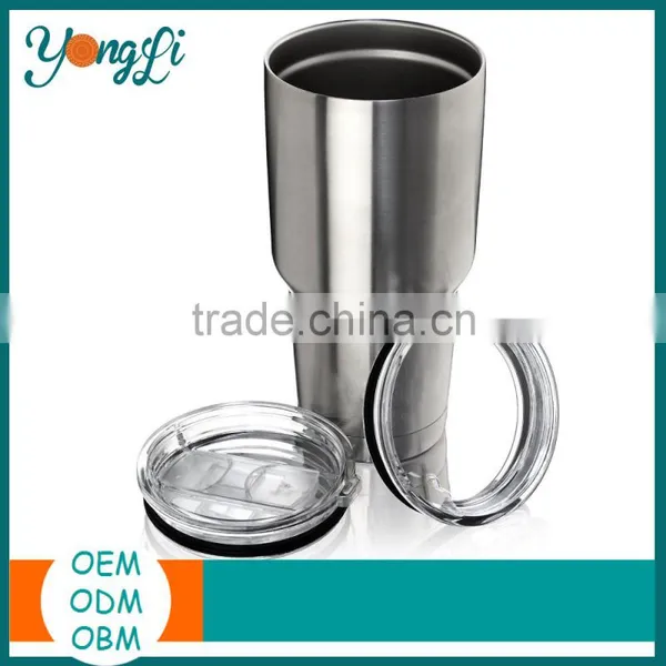 Custom Double Wall Vacuum Insulated Travel Thermal Mug and Cup 30oz Stainless Steel Coffee Tumbler photo-2