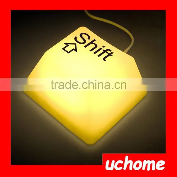 UCHOME Shift Ctrl Esc Del Keyboard Button Desk Lamp Night Light for Baby Sleeping photo-2