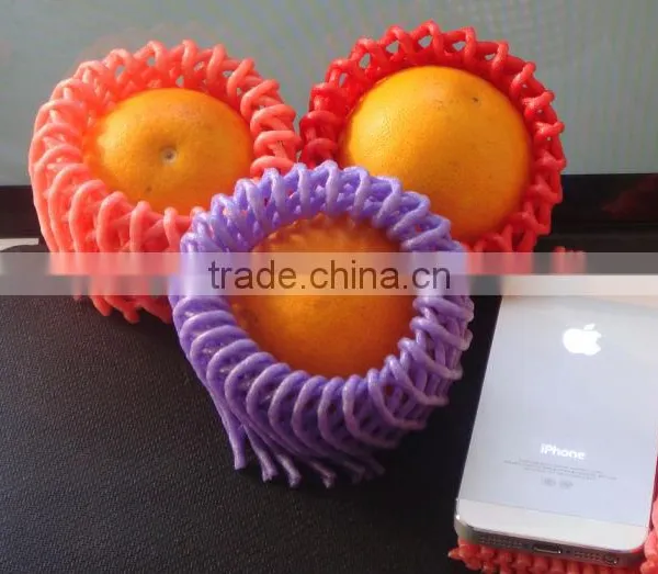 FDA Certification Orange EPE Plastic Fruit Protection Packing Net photo-3