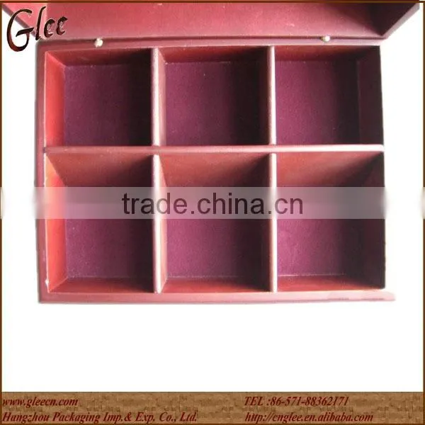 Newest Bamboo Tea Bag Box Coffee Storage Tin Box photo-3