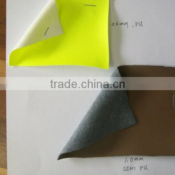 Taiwan Cheap C Grade PU Artificial Leather Stock Lot photo-2