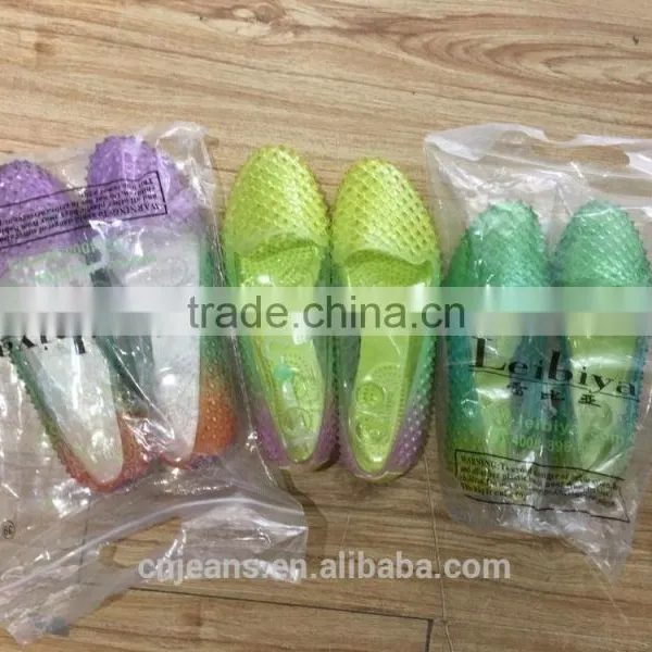 GZYsummer Hotsale Stocklot Crystal Women Slipper photo-5