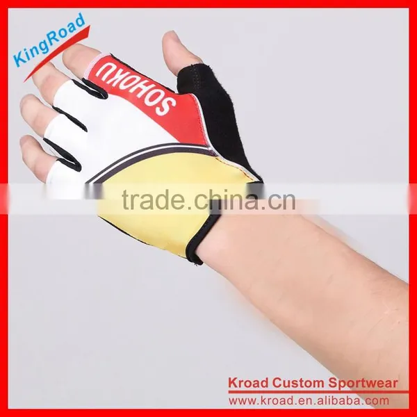 Unisex Custom Bike Cycling Gloves, Nice Customized Cycling Gloves, Non Slip Breathable Racing Gloves photo-2