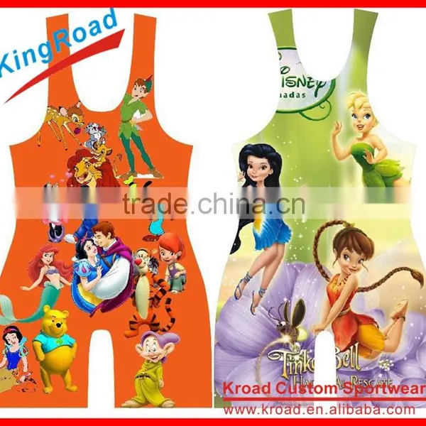 Professional Custom Speciailized Youth Wrestling Singlet More Than 7 Years photo-2