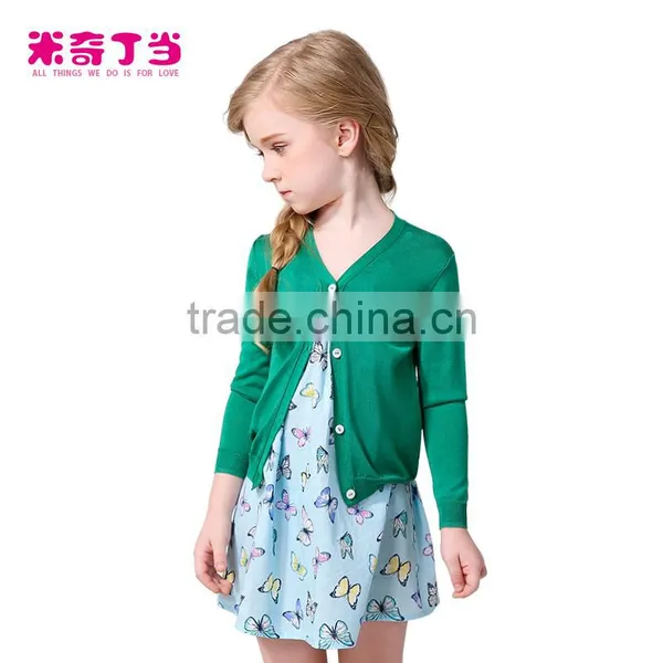 New Style Hot Sale Simple Cardigan Thin Knitting Multi-color Girl Cardigan Sweater photo-3