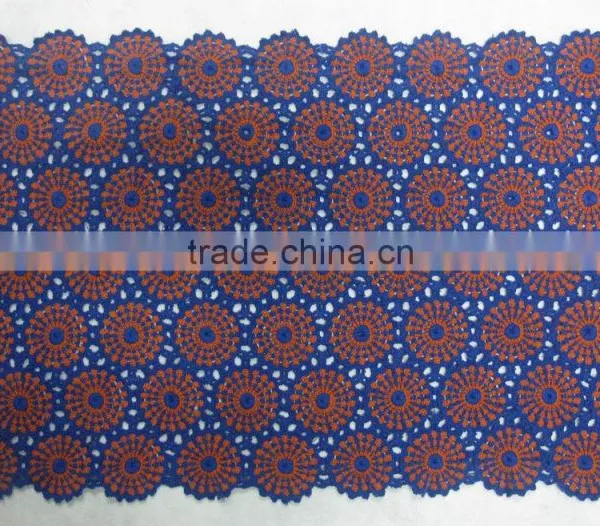 100% Cotton Crochet Pattern Design Fabric photo-2