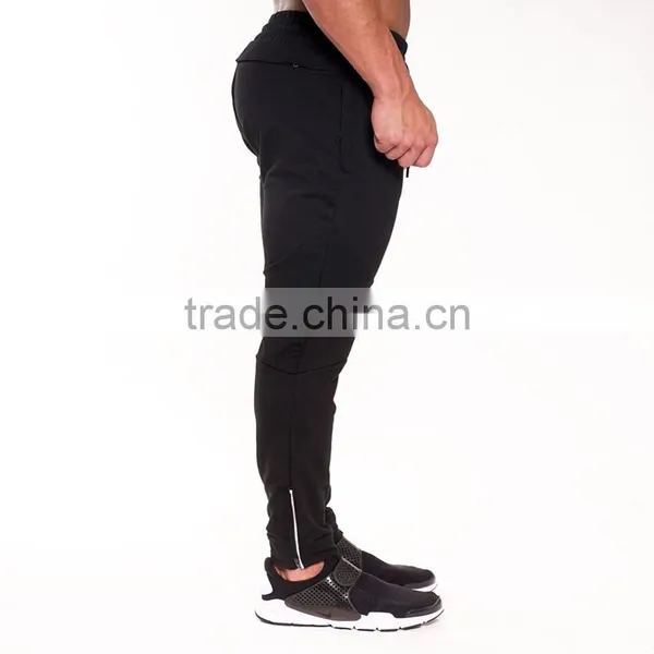 2017 Professional OEM Hot Selling High Qualitytraining Pants Custom Cotton Slim Fitness Jogger photo-3
