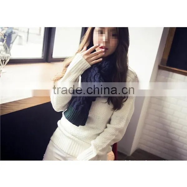 Latest Design Super Long and Super Warm 3color Choice Men and Women Acrylic Fashion Neckwear Muffler photo-4
