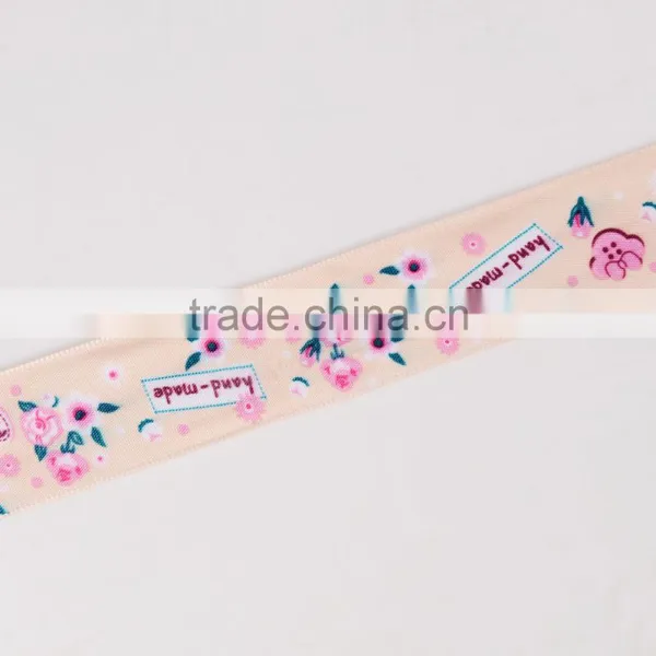 Single Side Printed Satin Ribbon photo-2