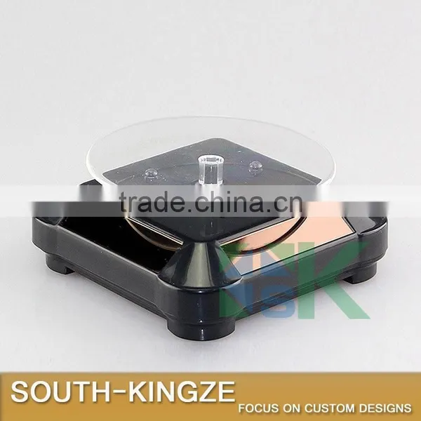 Square Acrylic Rotating Solar Power Display Case/Display Stack photo-3