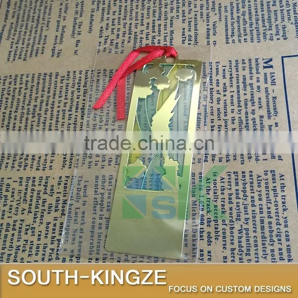Japan Fuji Mountain Gold Plated Thin Bookmark photo-2