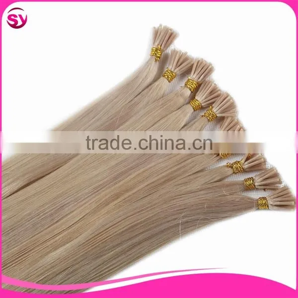 New Arrival Brazilian Pre Bonded I Tip Hair Cold Fusion Hair Extensions photo-3