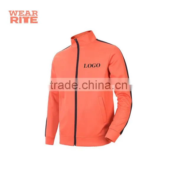 Custom Logo Embroided Long Sleeve Zipper Jackets photo-4