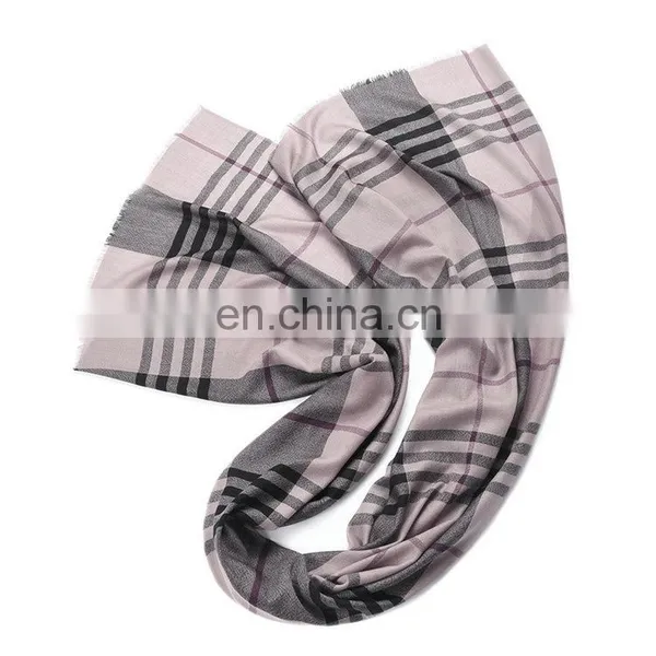 100% Cashmere Wool Women Fashion Scarf photo-5