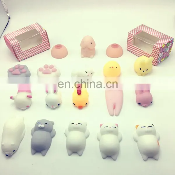 2017 Newest Design Cat Dolphin Squishy Kawaii Toy for Iphone 6/7 Plus Squishy Toys photo-3