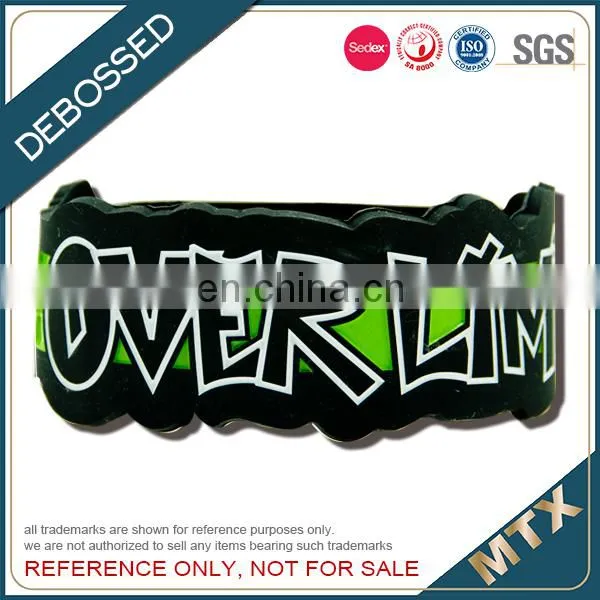 Eco-friendly Silicone Wristband Bracelet photo-2