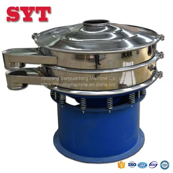 Electric Vibrating Screen Sieve Shaker Hemp Seed Powder Grading Machine photo-3