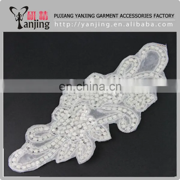 Professional Factory Wholesale Sequin Applique,sew on Glass Beads Rhinestone Patch Quality Choice Inquiries photo-2