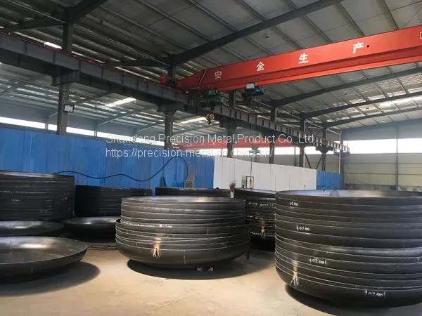 High Quality Elliptical Dished Forged Head for Mixer Truck photo-3