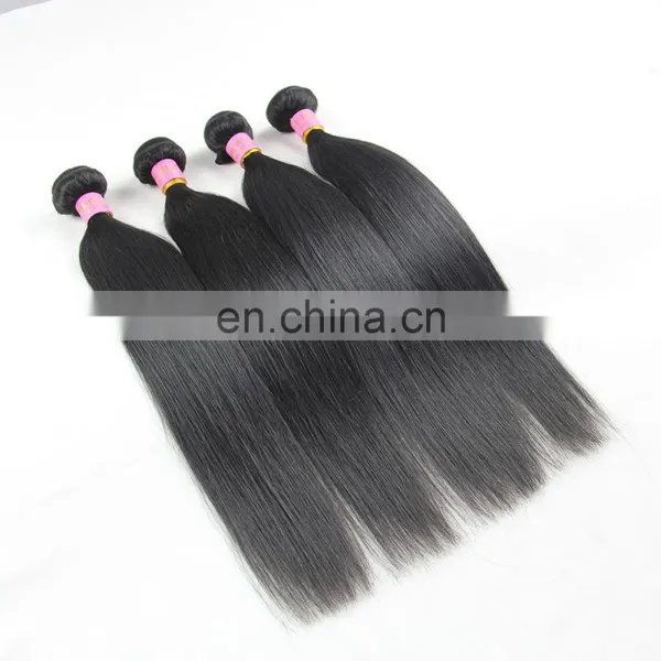 100% Human Virgin Remy Peruvian Human 9A Grade Hair Bundles in Silky Straight Style Raw Unprocessed Hair photo-2