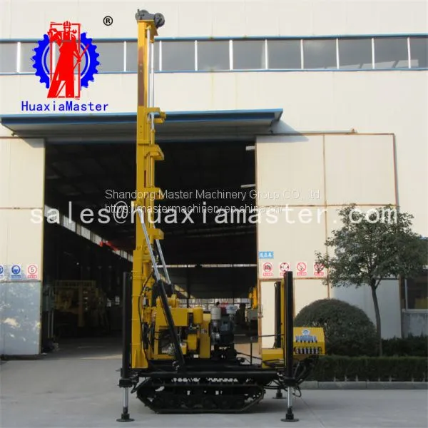 XYD-200 Crawler Hydraulic Water Well Drilling Rig High Configuration of Exploration Sampling Machinery photo-5