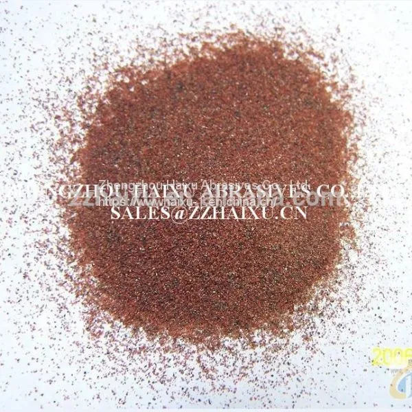 Red Garnet Sand 80 Mesh in Abrasive For Waterjet or Sandblasting photo-3