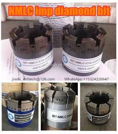 NMLC Bits, Impregnated Diamond Core Drill Bits, Exploration Drilling Bit, Rock Coring, Geotechnical Drilling Bits photo-2
