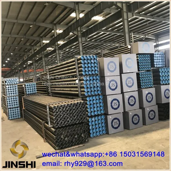 AQ/BQ/NQ/HQ/PQ Core Barrel Drill Pipe/drill Rod 1.5m 3m Long Hot Sale photo-5