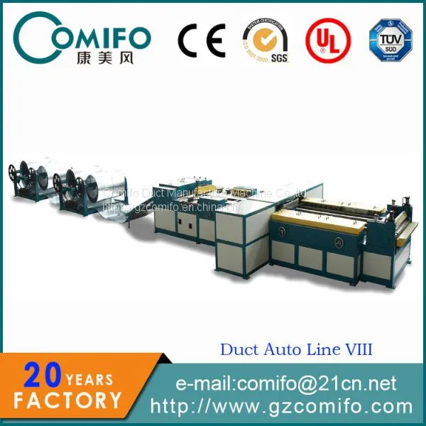 SQUARE DUCT MACHINE TESTING PROCESS