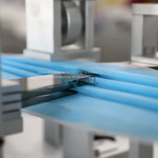 NBL-9600 High-speed Fully Automatic Flat Face Mask Production Line (1+2) Medical Mask Production Line Distributor