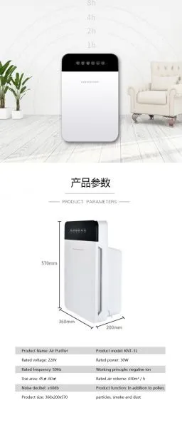 Air Purifier [FACTORY DIRECT SALES] Low Price Air Purifier Outdoor Air Purifier To Remove Perfume photo-4