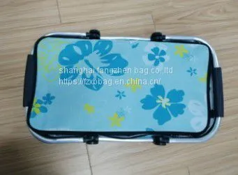 High Quality Food Collapsible Basket 600d Material Picnic Basket Bag photo-3