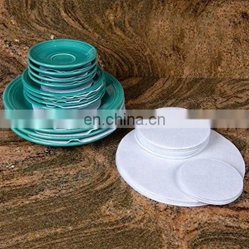 Soft White Felt Plate Dividers 12-10", 24-6", 12-4.5" (Set of 48) photo-3