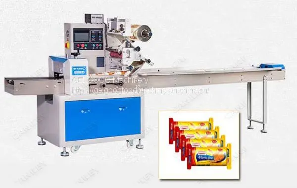 Bakery Biscuit Flow Packaging Machine Factory Price