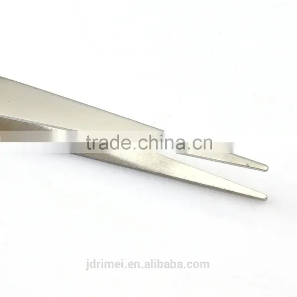 Wholesale Stainless Steel Slant Tweezer/eyeborw Tweezers photo-3
