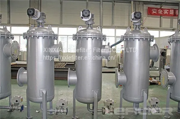 Automatic Backwash Brush Self Cleaning Water Filter Housing photo-2