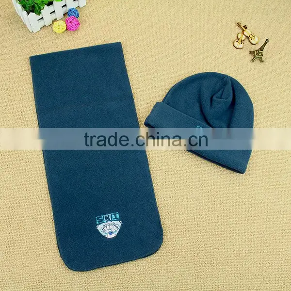 2016 New Fashion Two-pieces Poral Fleece Hat & Scarf Sets photo-5