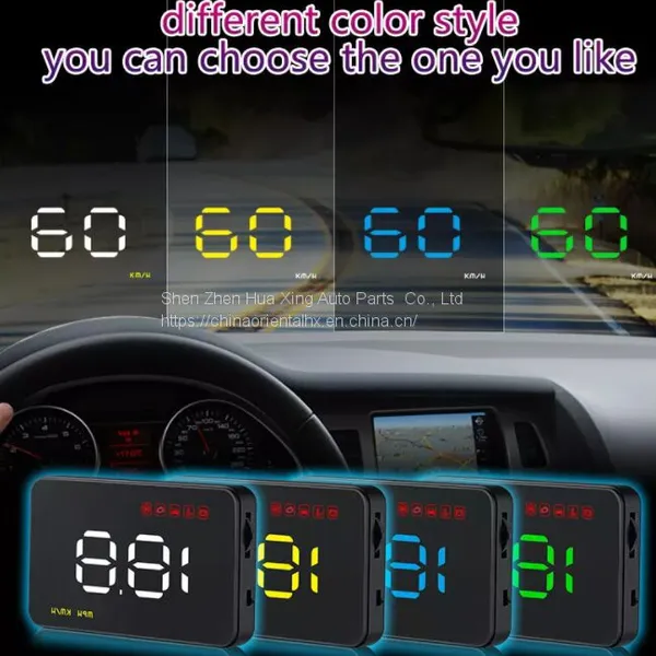 3.5 Inch Head Up Obd2 Car Hud Display With Car Overspeed Alarm photo-4