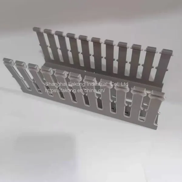 PVC Gray Wiring Duct, 8 mm Slotted, Cable Trunking