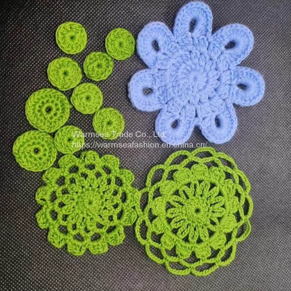 Handcraft Garment Accessories Handmade Cotton Appliques