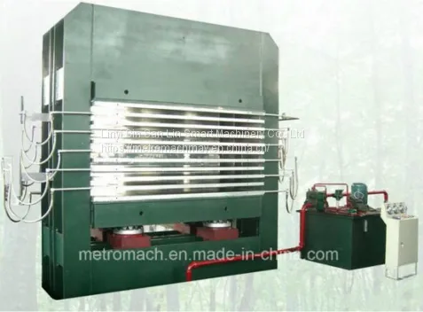 Woodworking Plywood Multi-layer Hydraulic Hot Press Machine With Loader and Unloader Line photo-4