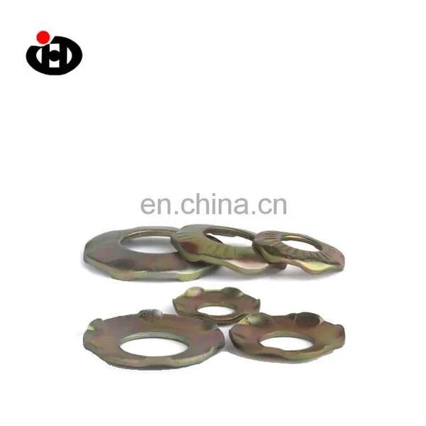 High Tensile JINGHONG Knurled Ground Six Point Bronze Spring Washer photo-5